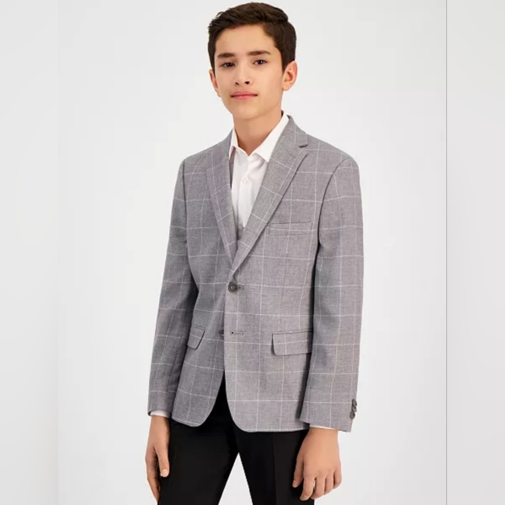 Michael Kors Big Boys Classic Fit Suit Jacket